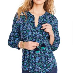 VINEYARD VINES Women’s Pleated Top